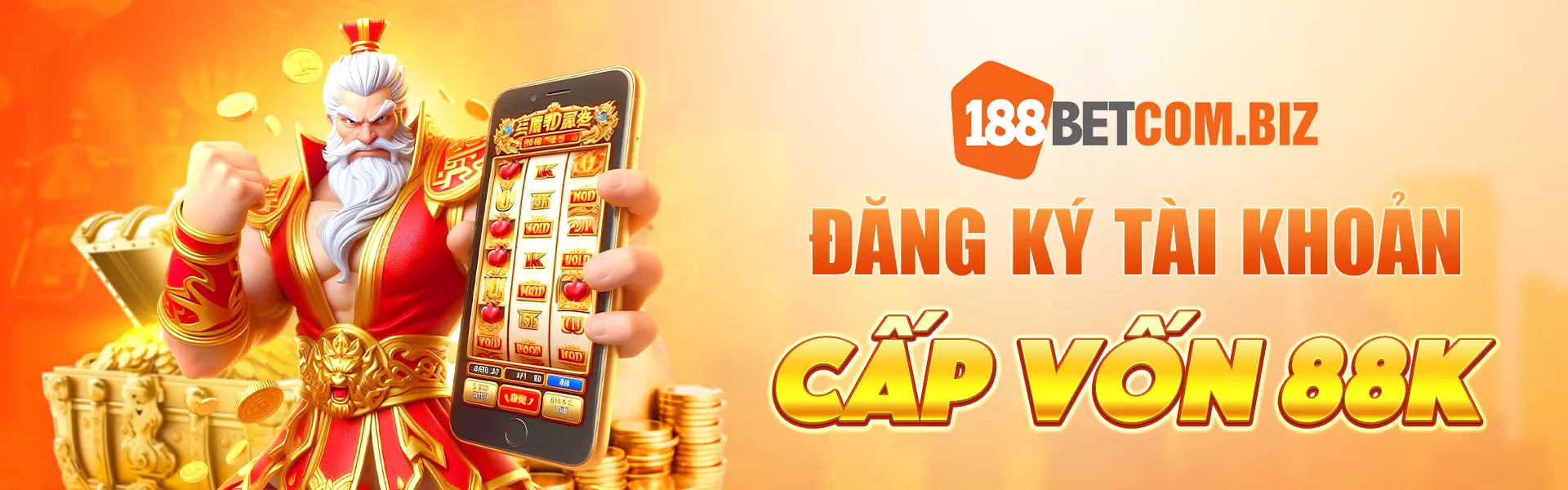 Đăng ký tài khoán 188bet cấp vốn 88K